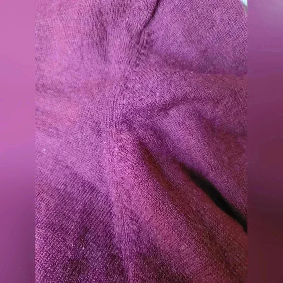 Brooks Brothers 346 Italian Merino Wool Burgundy Pullover Sweater Mens Size XL - Picture 4 of 6